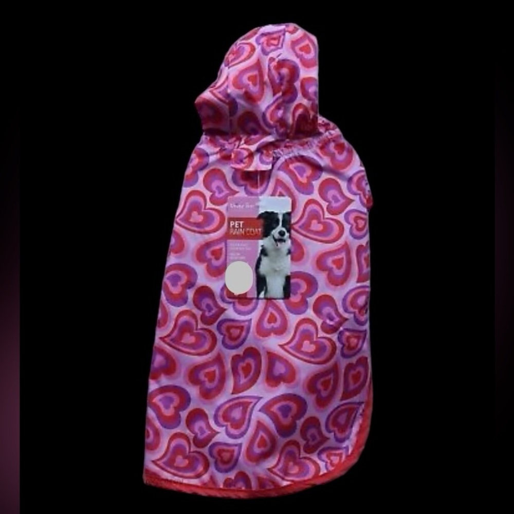🆕UNIQUE PETZ:Dog Raincoat❤️Size S (French Bull Dog, Dachshund, Pug)